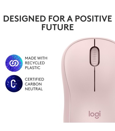 LOGITECH MOUSE BLUETH OPTICAL M240/ROSE 910-007121 