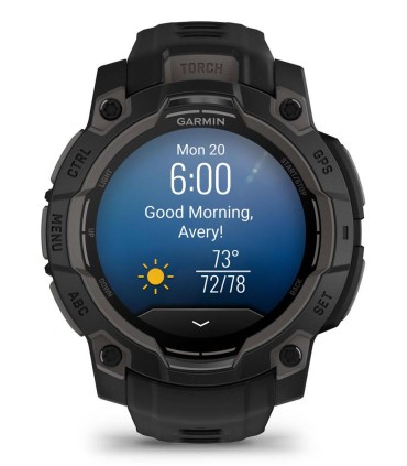 GARMIN SMARTWATCH INSTINCT 3 AMOLED/BLACK/BLK 010-02936-00 