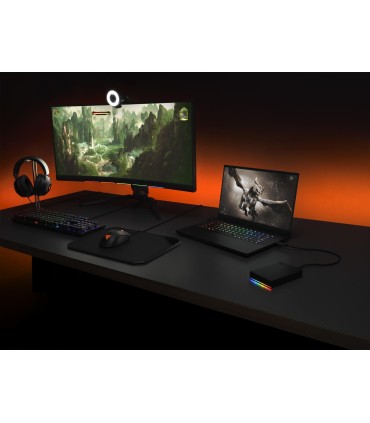 SEAGATE External HDD  FireCuda 2TB USB 3.2 Colour Black STKL2000400