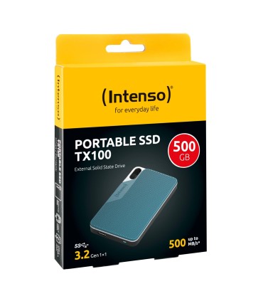 INTENSO External SSD  TX100 500GB USB-C 3826450